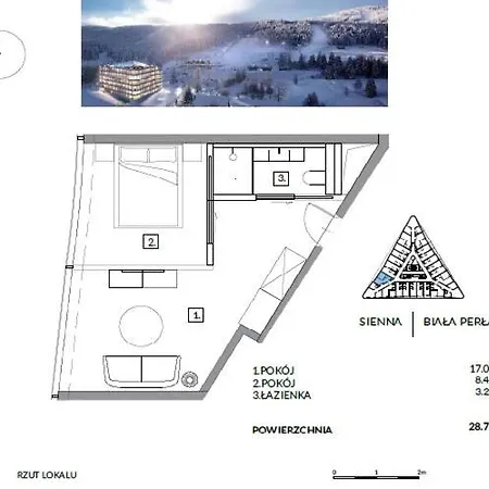 Appartement Biala Perla Czarna Gora
