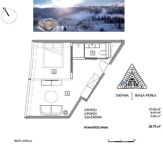 Apartment Biala Perla Czarna Gora